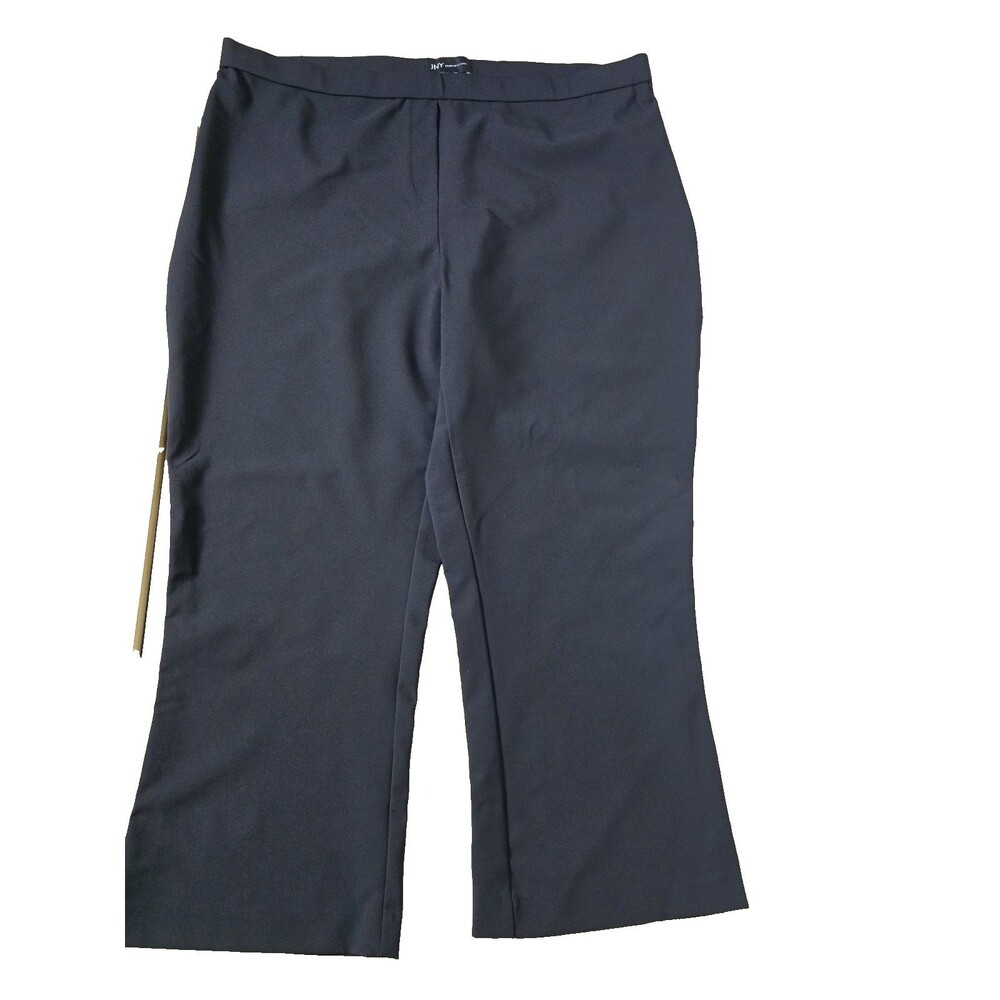 Jones New York Collection Woman Pull On Stretch Trouser Size 2x Black